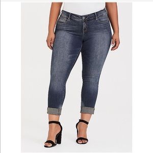 Torrid- premium stretch boyfriend jean